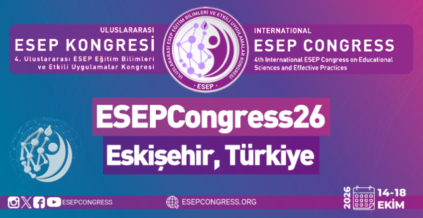 ESEPCongress26, Eskişehirde!