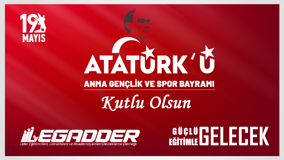 19 Mayıs Atatürk\\\'ü Anma Gençlik ve Spor Bayramımız kutlu olsun.